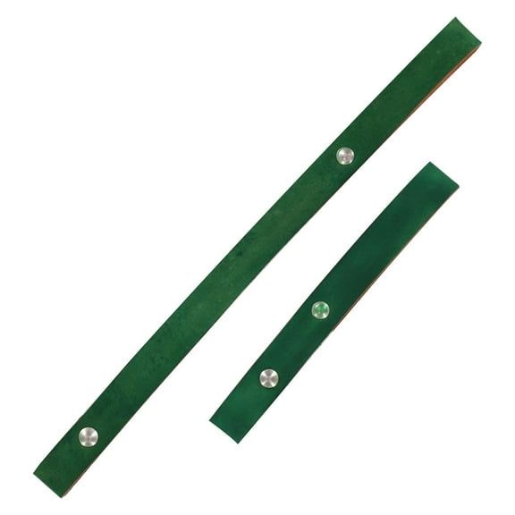 Armory Replicas Decorated Officer Cavalry Saber Belt Holder Frog – 2-Piece Genuine Leather Sword Hanger