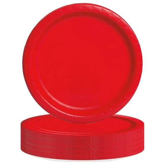 55 Ravishing Red 9" Plates