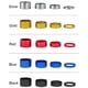 thumbnail image 5 of Lavadora de auriculares de bicicleta 4 unids / set arandela de aluminio para auriculares de bicicleta de montaña, arandela de horquilla delantera para bicicleta, vástago de bicicleta, espaciadore, 5 of 5