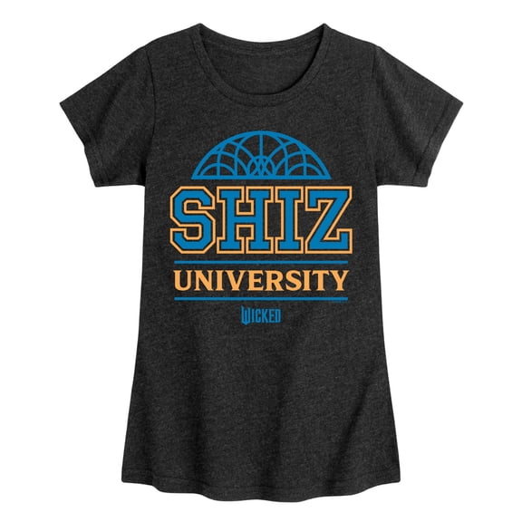 Wicked - Shiz University - Youth Girls Fitted Short Sleeve T-Shirt