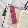 thumbnail image 4 of Kdxio Geometry Print Metal Tassel Bookmarks,Perfect Gift for Art Lovers and Bookworms Metal Bookmarks for Women, 4 of 8