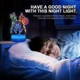 thumbnail image 5 of Lámpara de noche Spiderman para niños, ilusión 3D, control táctil, colores dinámicos, cambio con 3 patrones, Capitán América Iron Man juguetes para niños regalos para hombres y niños, 5 of 5