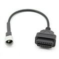 thumbnail image 1 of OBD Motorcycle Cable for 3 Pin Plug Cable Diagnostic Cable 3Pin to OBD2 16 Pin Adapter,1 x OBD Motorcycle Cable,black, 1 of 5