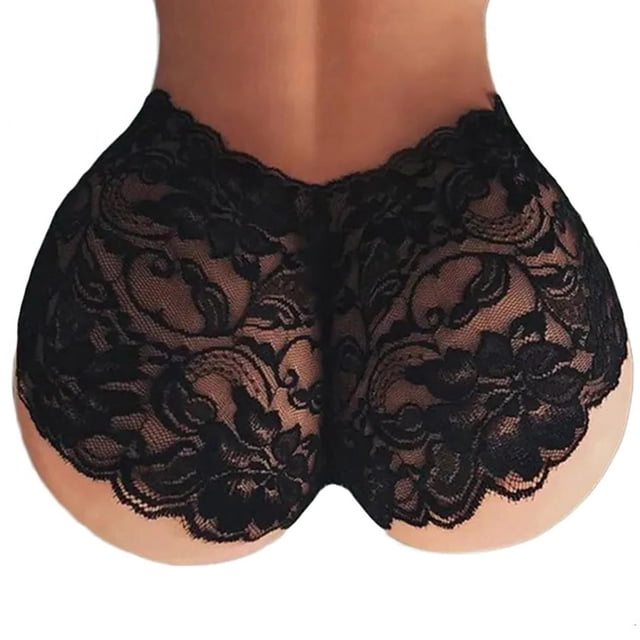 Bragas de mujer,Bragas de encaje de mujer Ropa interior elástica de mujer delgada Ropa interior de encaje de mujer Valor excepcional
