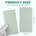 thumbnail image 2 of Uxcell 12Pcs Parches de Planchar de Denim para Ropa Parches de Denim Gris Claro, 2 of 6
