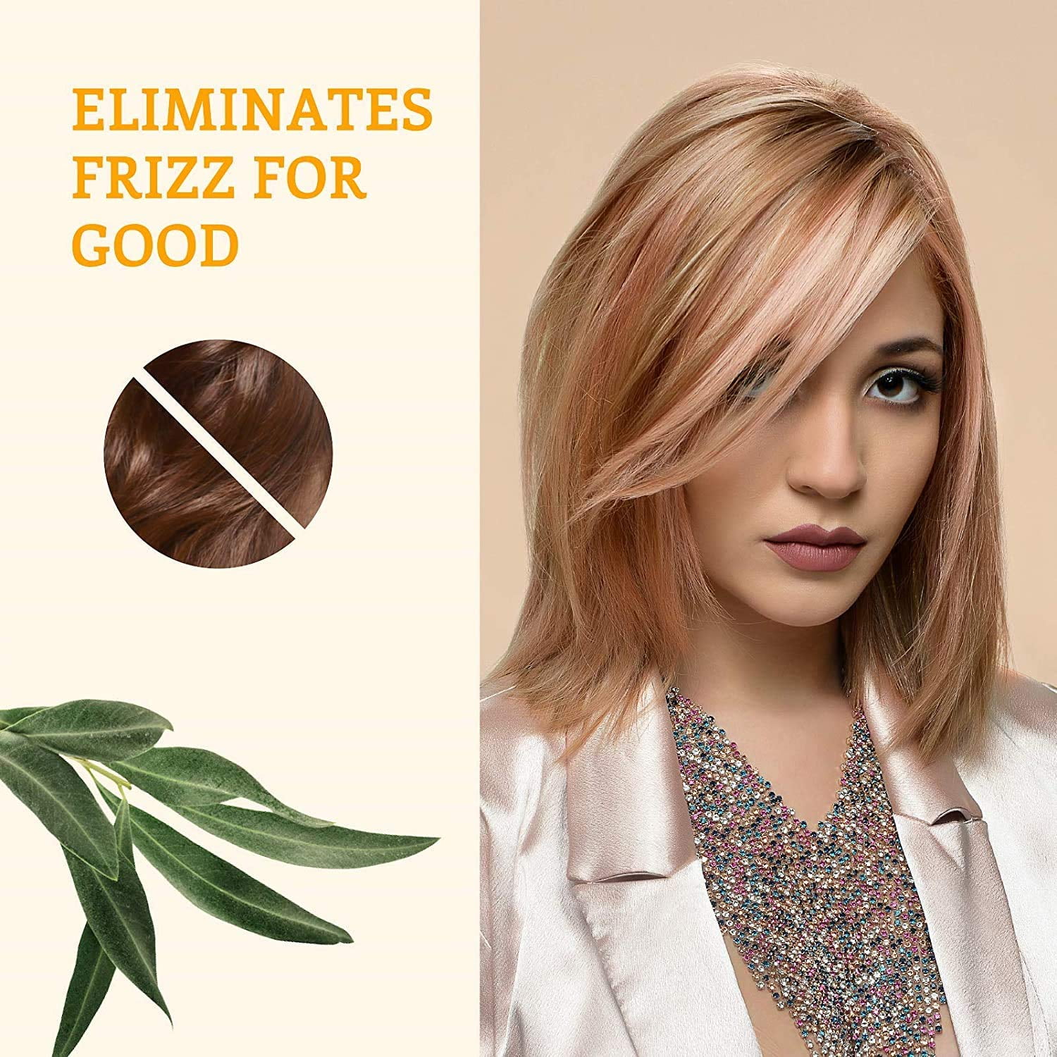 GK Hair Pro Line Hair Taming System with Juvexin Leave-In Conditioning Cream, Hydrates, Smoothness, Nourishes