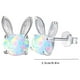 thumbnail image 3 of Pendientes para mujer, Regalos para mujer Neue Niedliche Tier Kaninchen Ohrringe Ohrringe Ohrringe Weibliche Ohrringe Ohrringe Anillo de esquí, 3 of 5