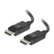 C2G DisplayPort Ultra Définition 25ft 25 ft Câble Haute avec Verrous - Câble DisplayPort 8K - M/M - Câble DisplayPort - DisplayPort (M) to DisplayPort (M) - - Loquet - Noir – image 2 sur 6