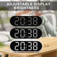 thumbnail image 6 of Deago Digital Alarm Clock for Bedroom, Digital Mirror Led Desk Clock with USB, Brightness Adjustment, 12/24H Mode, Fast Wireless Charging, Dual Alarm & Nightlight, White, 6 of 10