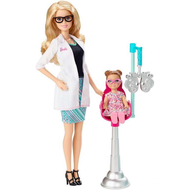 Barbie eye doctor doll sales