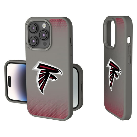 Atlanta Falcons Linen Logo iPhone Soft Touch Case