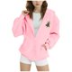 thumbnail image 2 of Sudadera con capucha y manga larga para niños y niñas, estilo informal, deportivo, con estampado degradado, cuello redondo, poliéster, 2 of 6