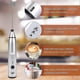 thumbnail image 3 of Electric Milk Frother Handheld Foam Maker Usb Egg Beater Rechargeable Drink Mixer With 3 Speeds Silver, 3 of 5