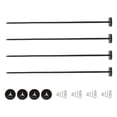 thumbnail image 1 of Phenofice 1Set Car Fan Installation Kit with Sturdy Plastic Mounting for Electric Radiator Cooling Fan, 1 of 8