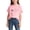 Pink, variant on NAISIBABY Girls Cotton T-Shirts, Crewneck Rolled Short Sleeve Fashion Graphic Summer Casual Tee Yellow Size 6