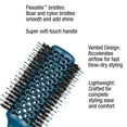 thumbnail image 5 of (2 pack) Knot Dr. for Conair Vented Porcupine Round Brush, Blue, 1 Count, 5 of 7