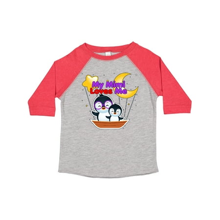 

Inktastic My Mimi Loves Me Penguin Gift Toddler Boy or Toddler Girl T-Shirt