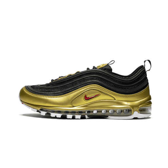 NIKE MENS Air Max 97 "Black / Metalic Gold" AT5458 002 AT5458 002 from Stadium Goods