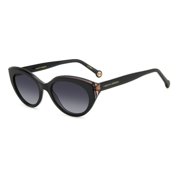 CAROLINA HERRERA Sunglass frames HER 0250/S WOMAN 52.000/19.000/145.000 807 BLACK