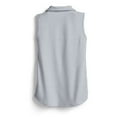 thumbnail image 2 of SCALES Nautical Sail Womens Sleeveless Polo White, Powder Blue, XSmall, 2 of 9