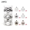 thumbnail image 3 of 24Pcs Christmas Balls Ornaments for Xmas Christmas Tree - Shatterproof Christmas Tree Decorations Hanging Ball for Holiday Wedding Christmas Party Decoration, 3 of 6