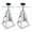 2pcs, variant on Tnarru Jack Stands RV Stack Jacks Supplies RV Stabilizer Accessories Stabilizer Stand Aluminum Jack for Boating Camping 2pcs