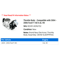 thumbnail image 2 of Throttle Body - Compatible with 2004 - 2006 Ford F-150 4.6L V8 2005, 2 of 3