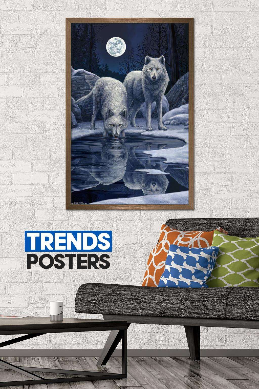 Lisa Parker - Warriors Of Winter Wall Poster, 22.375" x 34", Framed
