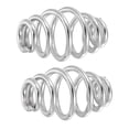 thumbnail image 3 of EeaseCA 1 Pair Replacement Motorcycle Damping Spring Absorbing Spring Motorcycle Accessory (Silver), 3 of 7