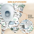 thumbnail image 4 of YIHATA Disposable Toilet Seat Covers - 20 Pack - Waterproof, Ideal for Kids and Adults – Extra Large, Individually Wrapped for Travel, Toddlers Potty Training in Public Restrooms (Dinosaurs), 4 of 6