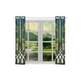 thumbnail image 3 of CADecor Alice In Wonderland Window Curtain Window Treatments Kitchen Curtains 26x39 inches, 2 Pieces, 3 of 3
