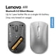 thumbnail image 4 of Mouse inalámbrico Lenovo 600 de Bajo Perfil Silencioso Dual-Host Bluetooth Cambio Entre 2 Dispositivos, 4 of 4
