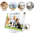 thumbnail image 3 of PENGXIANG 14 inch Screen Amplifier 3D Portable Screen Magnifier Radiation Protection Mobile Phone Video HD Video Magnifying Glass Stand Bracket Holder White, 3 of 6