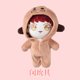 thumbnail image 1 of Peluche B*T&S (Boys Flowers), estilo A, con Min Yoo***ngi (SU+GA) y un traje con forma de galleta, 20cm., 1 of 1