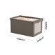 thumbnail image 1 of Caja de Almacenamiento Plegable Ventana de Tela Visible con Tapa Caja de Almacenamiento de Ropa, Caja de Almacenamiento de Tela Grande, Preferida para la Caja de Almacenamiento Del Hogar con Tapa, 1 of 2