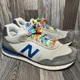 thumbnail image 5 of New Balance Mens 515 V3 ML515VP3 White Casual Shoes Sneakers Size 8D, 5 of 6