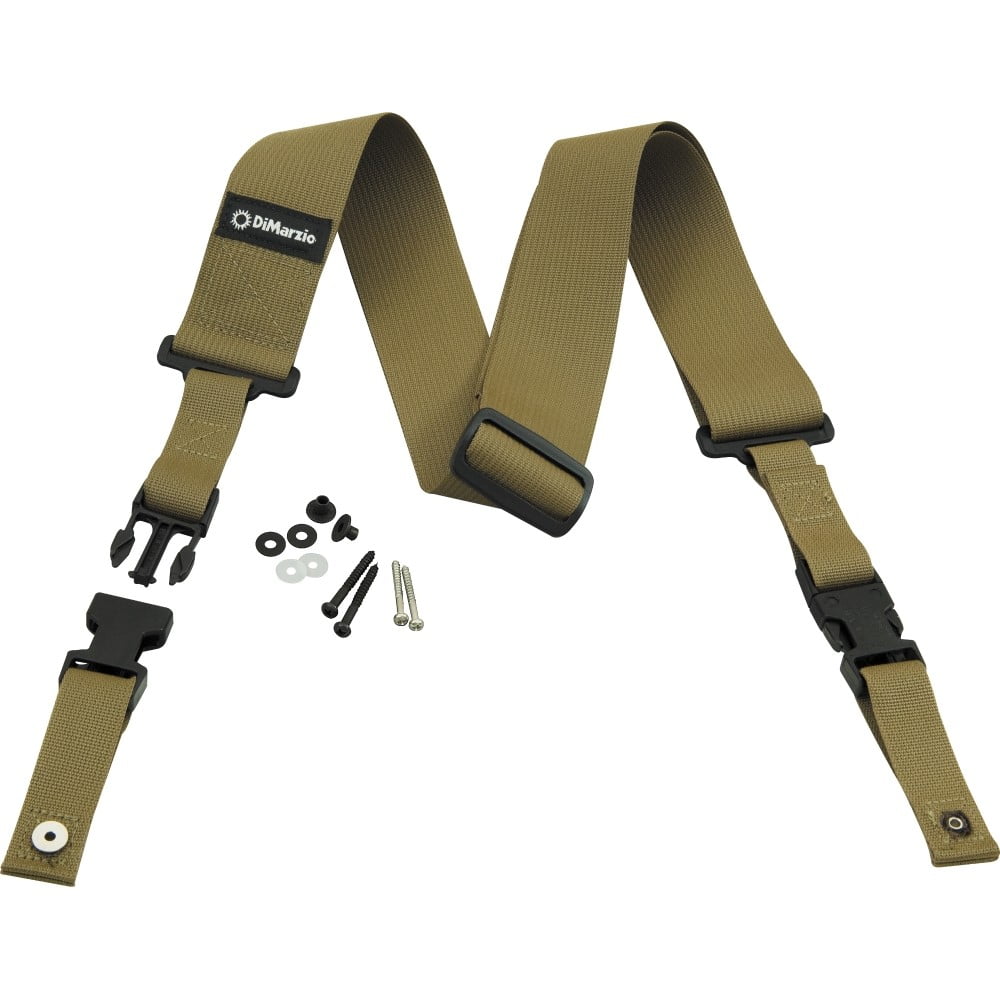DiMarzio 2" Cordura ClipLock Guitar Strap (Marine Green)