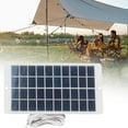 thumbnail image 4 of 4.5W 5V Solar Panel USB C Port Outdoor Solar Panel Charger Solar Board for Security Camera/Small Appliances, 4 of 6