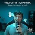 thumbnail image 3 of Razer Kiyo Webcam Full HD 1080p avec Ring Light, Noir, 3 of 5