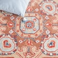 thumbnail image 6 of SAFAVIEH Metro Danica Medallion Runner Rug, Red/Beige, 2'3" x 8', 6 of 7