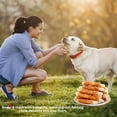 thumbnail image 2 of 200g/400g(7.05oz/14.1oz) Chicken Wrapped Milk Calcium Stick, Dog Treats For Small, Medium, & Large Dog - Made With Chicken And Milk, Healthy, Easily Digestible, 2 of 9