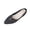 Black, variant on Women Walking Ballet Flats V Cut Slip On Flat Shoes Spring Summer Daily Solid Color White