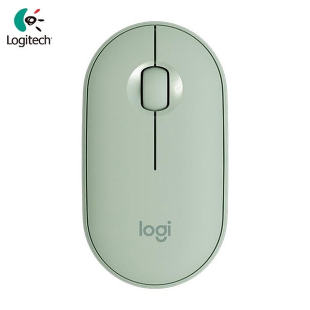 EDTara Logitech Pebble M350 Wireless Mouse Bluetooth-compatible 5.2+2.4G Dual Mode Silent Usb Receiver