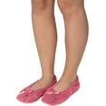 thumbnail image 5 of Roxoni Women's Terry Classic Cotton & Velour Ballerina Slippers Pack of 2, 5 of 5