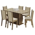 thumbnail image 1 of Juego de Comedor Madesa Moscou Plus Mesa y 6 Sillas MCS Beige, 1 of 9