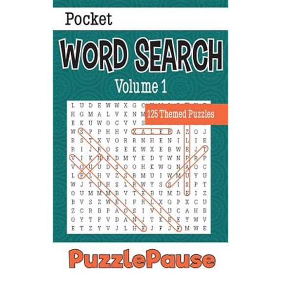 Pocket Word Search: 125 Themed Puzzles (Paperback)