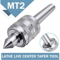 thumbnail image 1 of Desiderio MT2 0.001 Torno de acero de precisión Herramienta cónica central viva Rodamiento triple para herramienta de torno de corte CNC para torno de madera y metal, 1 of 5