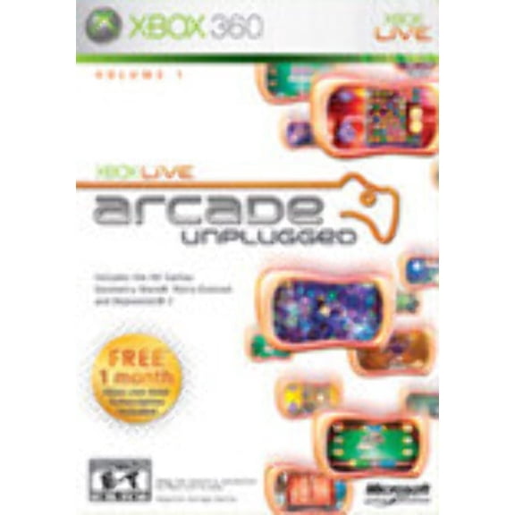 Xbox Live Arcade Unplugged Xbox 360