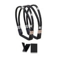 thumbnail image 2 of ZenCart 2 Pcs Elastic Shoe Straps High Heels Anti-loose Straps Detachable Rhinestone Shoe Belts for Sandals Loose Slip-on Shoes DIY Accessories, 2 of 8