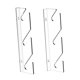 thumbnail image 2 of Soporte de pared para patineta, expositor transparente para organizar patinetas, colgador para hogar, garaje y habitación., 2 of 9